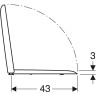 Комплект GEBERIT DUOFIX 111.362.00.5 UP320 с подвесным унитазом ICON SQUARE 201950 с крышкой-сидением 571910000 soft-close 111.362.00.56
