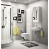 Комплект GEBERIT DUOFIX 458.125.21.1 UP100 с подвесным безободковым унитазом IFO SPECIAL RIMFREE RP731300200 с сиденьем RP706012200 458.125.21.111